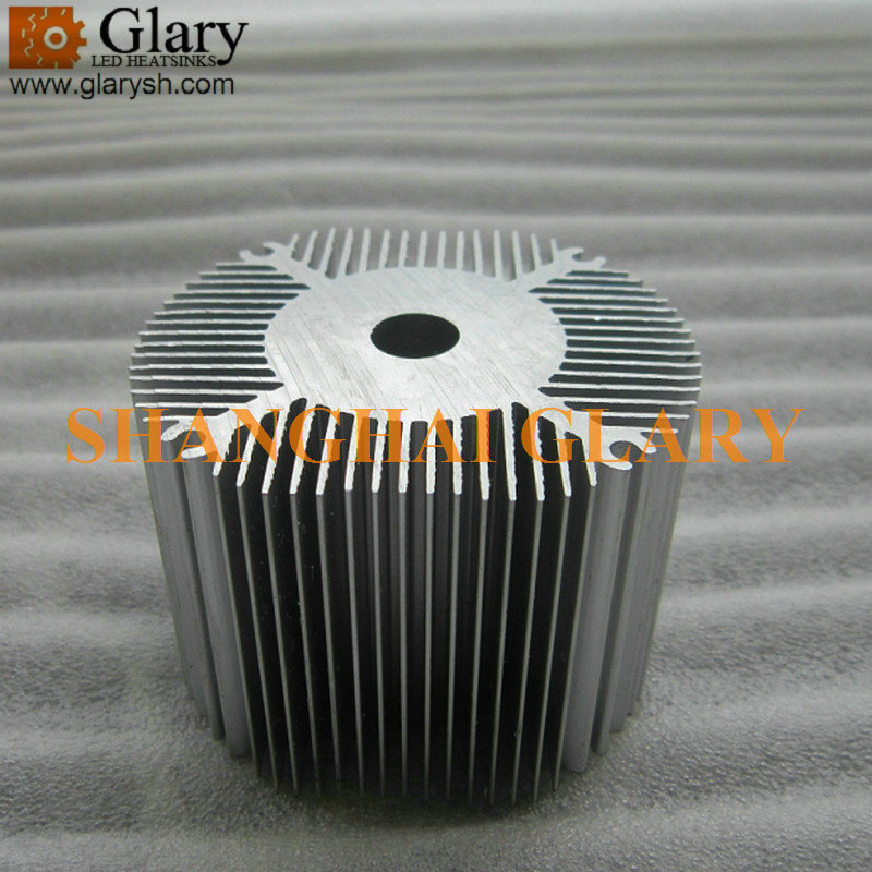 GLRHS787 72mm round aluminum LED heatsink