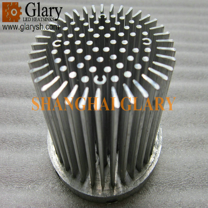 GLRPF072060 72mm round aluminum forged LED heatsink