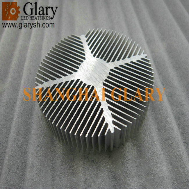 GLRHS853 90mm round aluminum LED heatsink