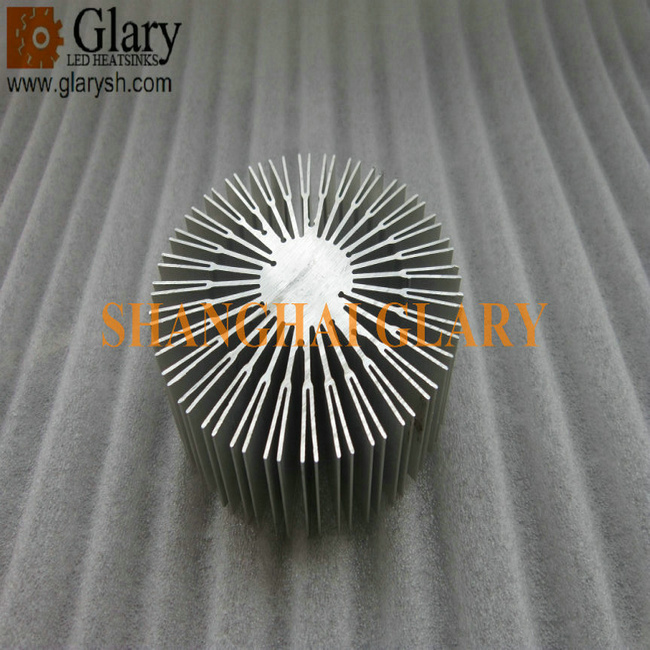 GLRHS1242 100mm round aluminum LED heatsink