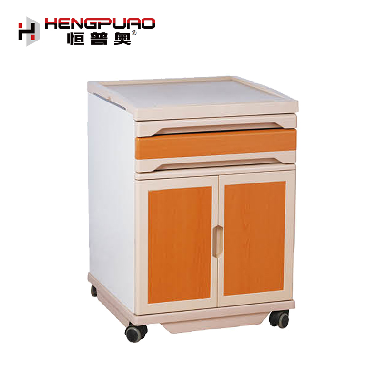 medical bedside table cabinet locker night stand ABS hospital cabinet for sale