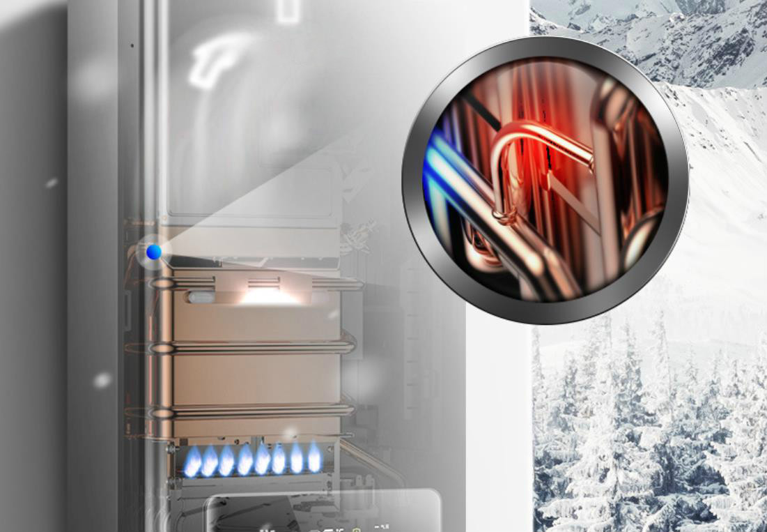 14liter Polarless Variable WaterGas Double Regulating Constant Temperature AntiLeakage Alarm Gas Water Heater Natural