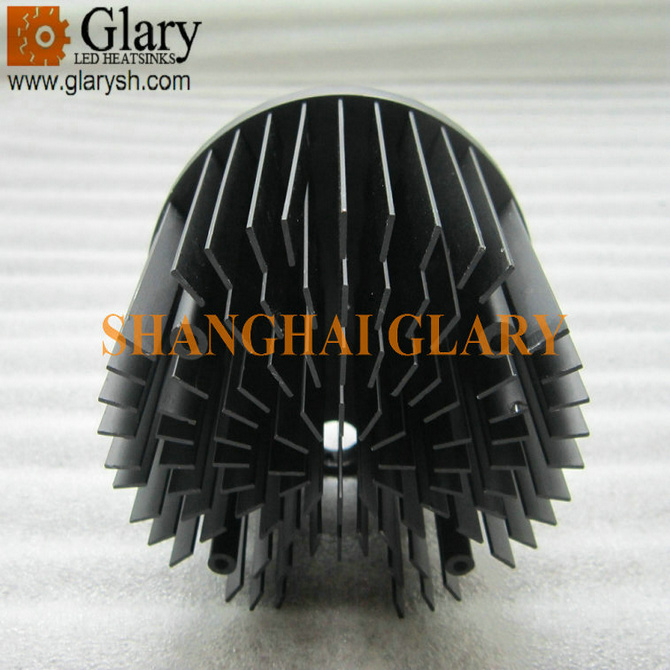 GLRPF092045 92mm round aluminum LED heatsink