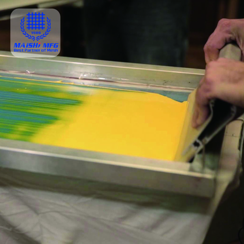 The highest quality 100 polyester screen printing