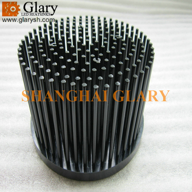 GLRPF120070 120mm round aluminum forged pin fin LED heatsink