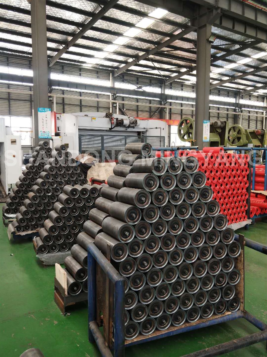 China Component Idlers Supplier 76159 mm Diameter Rollers Belt Conveyor