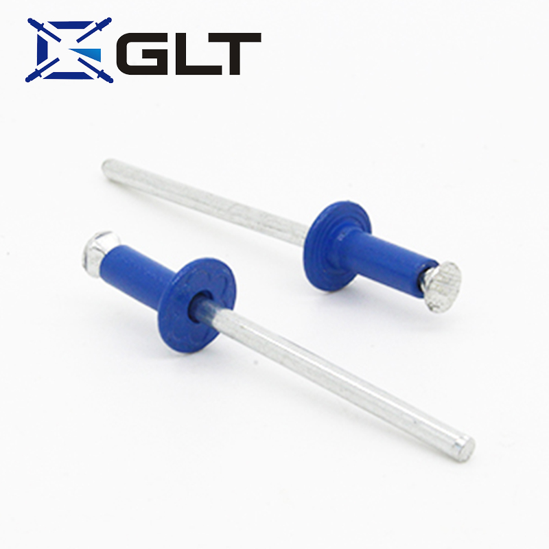 Color anodized aluminium Peel type Blind POP rivet sizesaluminum flower blind rivet