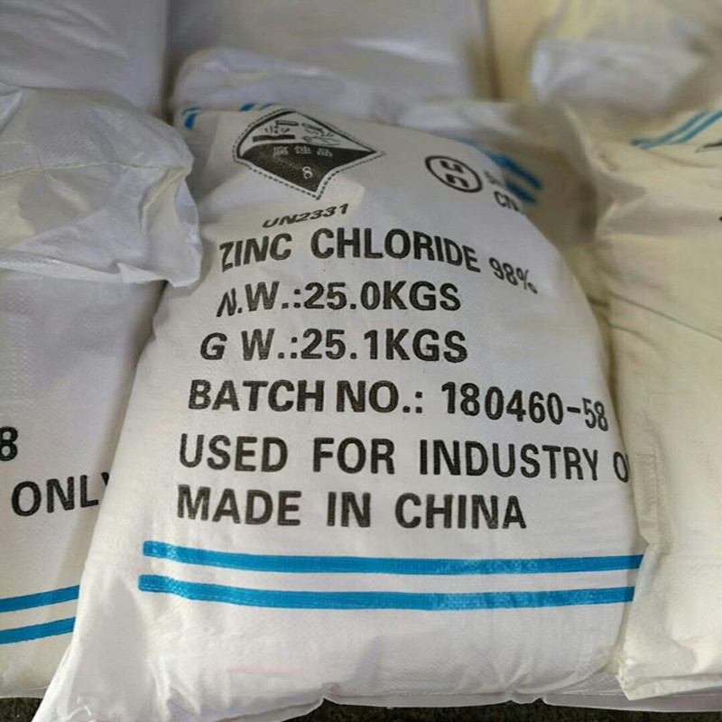 Battery grade Zinc Chloride 96 98