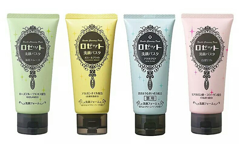 Japan Rosette imported 120g sea mud exfoliated shrinkage Pore Deep Cleansing Facial Cleanser