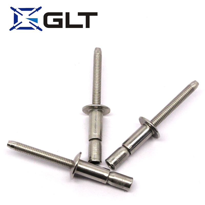 Large Head Stainless Steel Monobolts Structural Breakstem Rivets