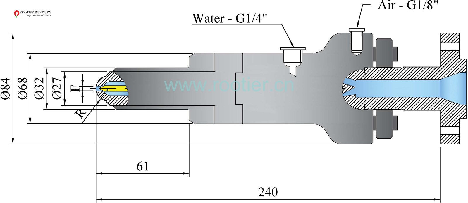 LSR Specialized Shutoff Nozzle