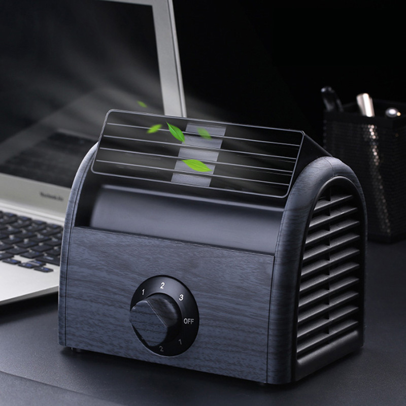 2018 Newest ZHILI Fan Air Conditioner Cool Wind Desk Electric Portable Silent Bladeless fan for home bedroom dormitory o
