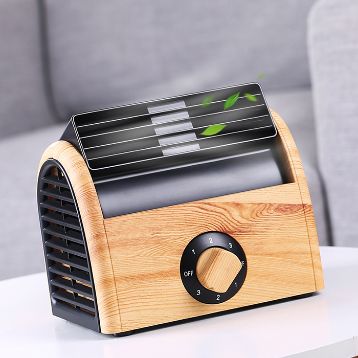 2018 Newest ZHILI Fan Air Conditioner Cool Wind Desk Electric Portable Silent Bladeless fan for home bedroom dormitory o