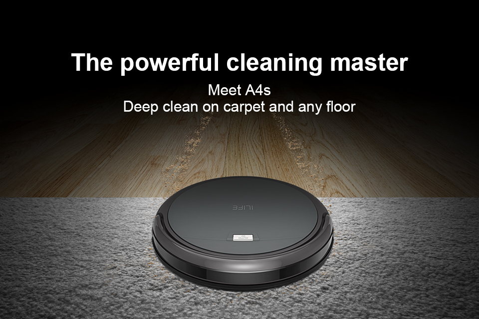 2019 WY Robot Vacuum Cleaner With 1000pa Power Suction For Thin Carpet