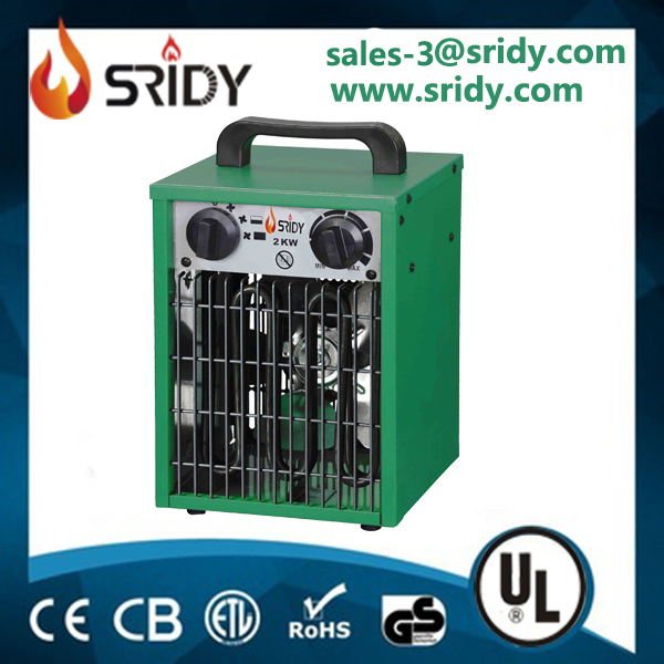 Industrial 2kw electric fan heater