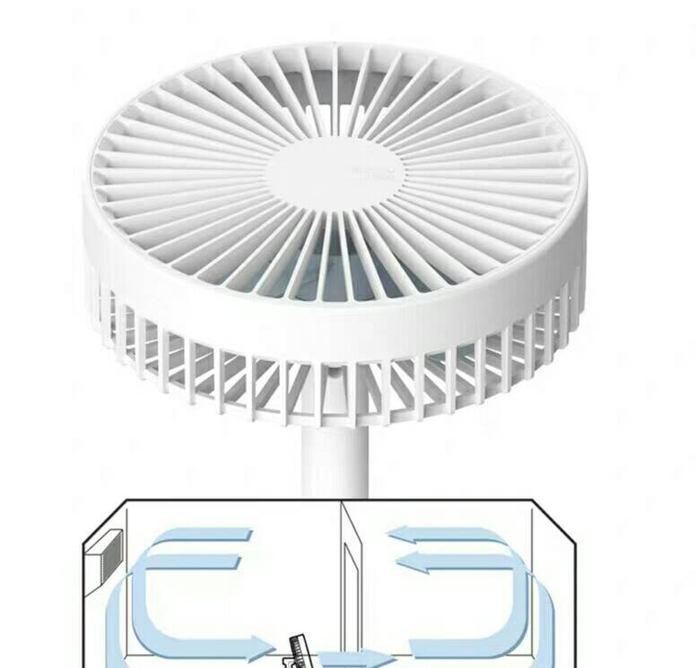 dayu desk fan it is made of metal and it is so convenient for you to study or work 