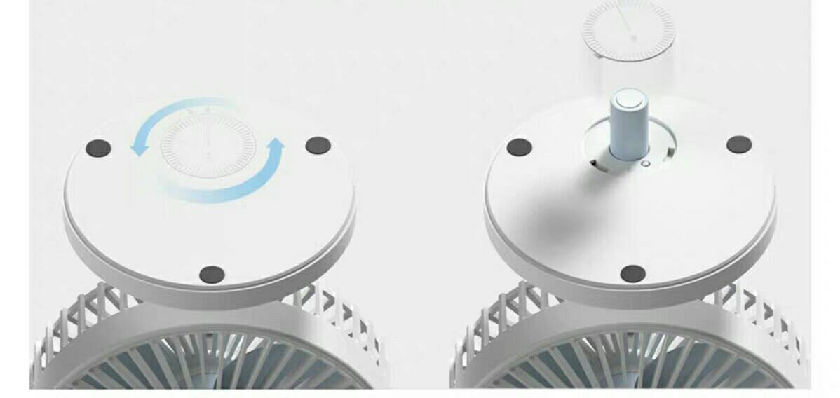 dayu desk fan it is made of metal and it is so convenient for you to study or work 