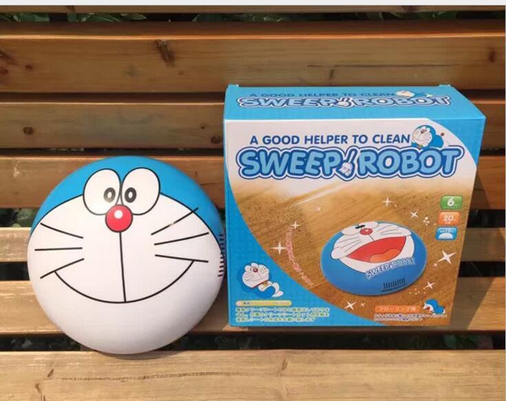 USB Household Cleaning Cartoon Sweeper Robot Vacuum Cleaner AUTO CLEANER ROBOT Bikachu Pocket Hello kitty Doraemon sweep
