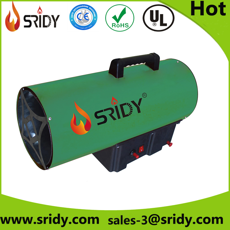 Industrial Fan Gas Heater Electric Workshop Space PropaneLPG Power Garage Heat