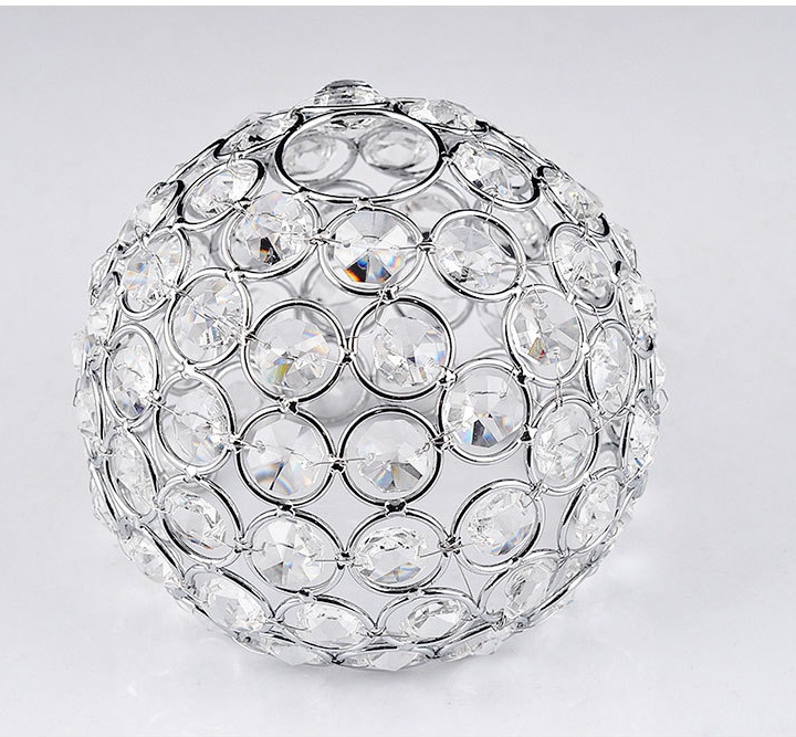 Modern simple crystal creative bedroom or dining room or living room lamp romantic warmth can serve as a gift