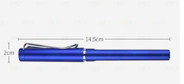 Custom Logo Printing New Metal U Penholder Spray Paint Neutral Gel Pen.
