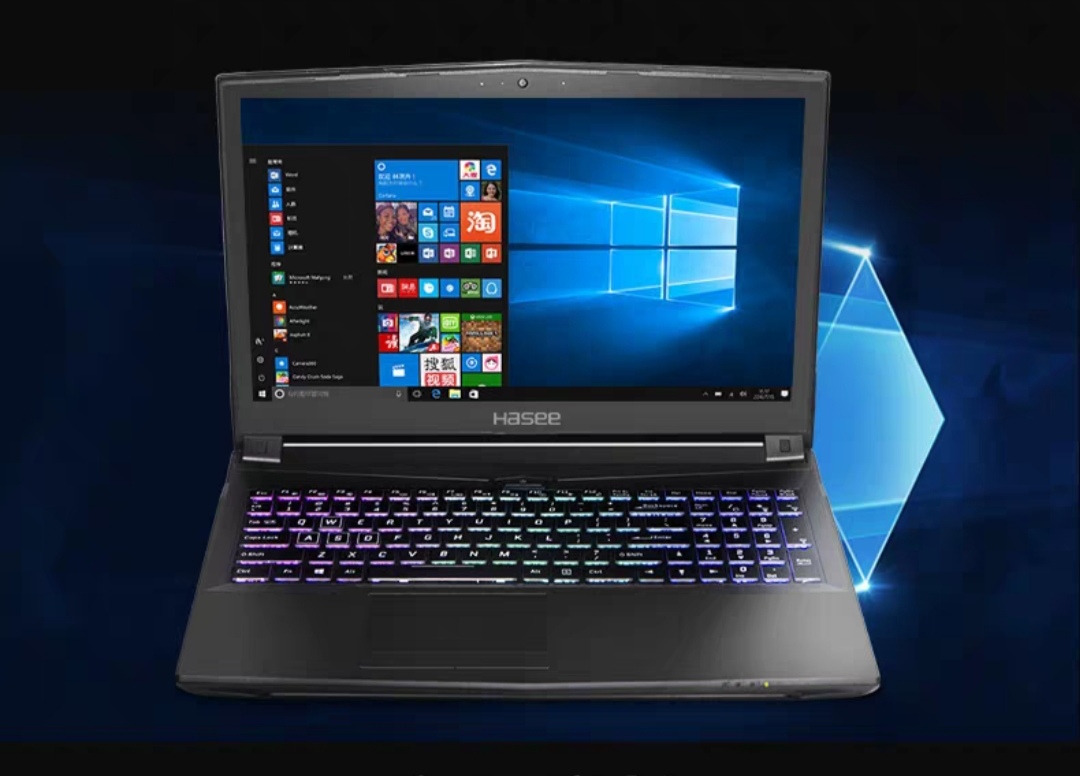 Zhanshen 9 generation core i5 6 core exclusive display game this 156inch IPS student portable solid state notebook com