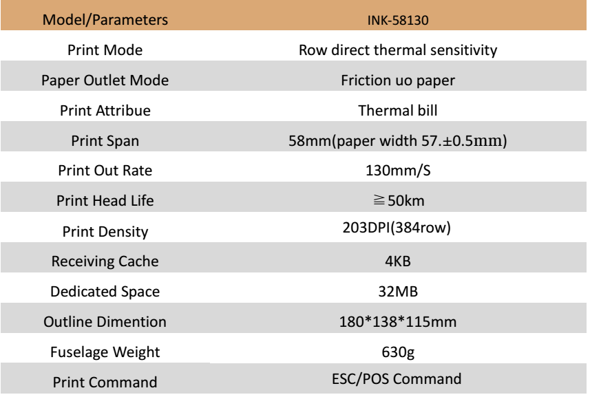 58mm factory sale directly thermal printer