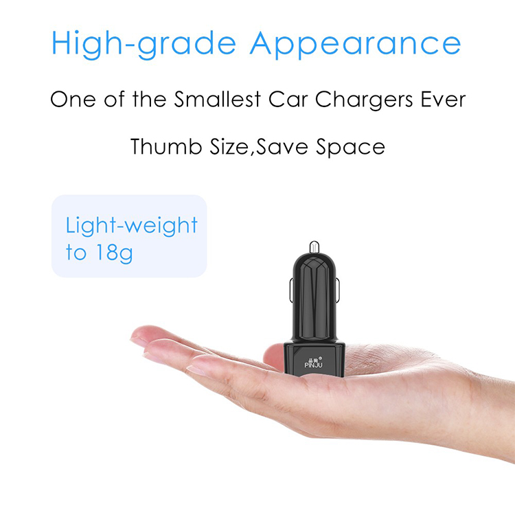 31A Dual USB Car Charger Auto Charger Cell Phone Accessory Smart Car Adapter