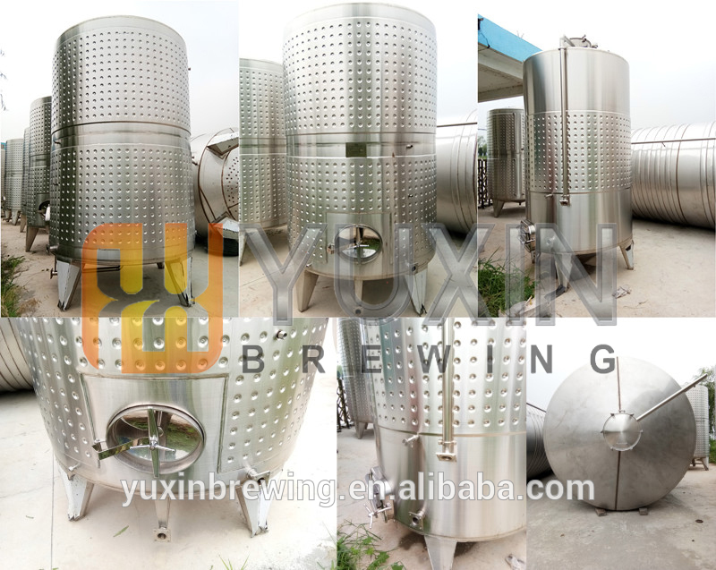 small 1000l cider wine fermentation tank fermentation vessel