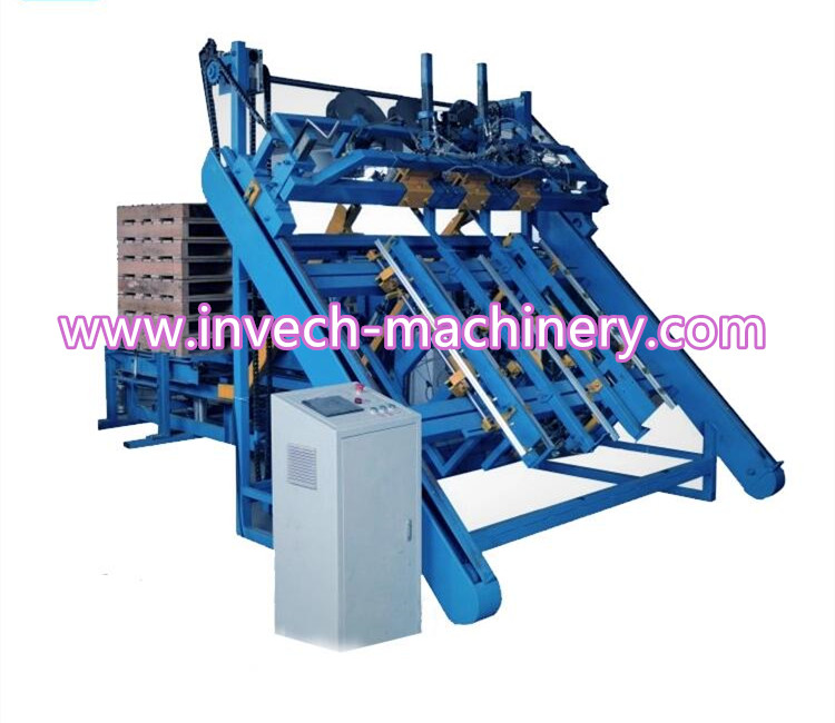 Stringer Wood Pallet Nailing Machine with Stacking Machine