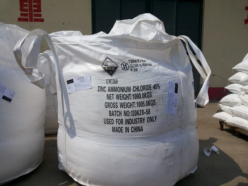 45ZINC CHLORIDE 55Ammonium Chloride