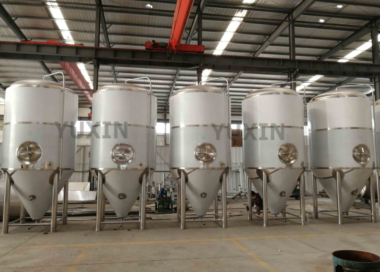 3000l 5000l commercial conical stainless steel fermentation tank