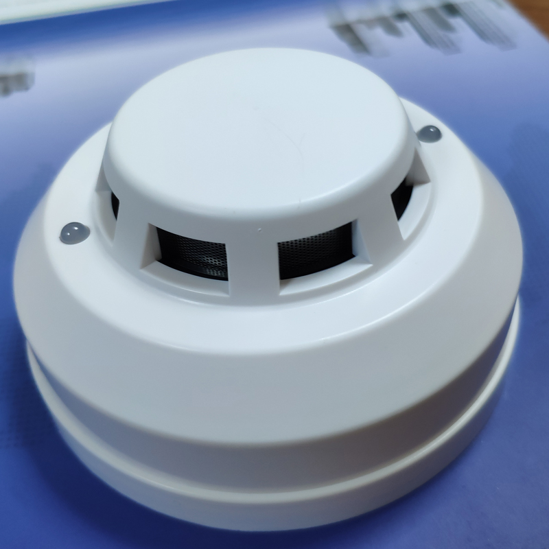 AC120 240V Photoelectronic Smoke Detector 4 Wired NO NC Smoke Sensor Fire Alarm