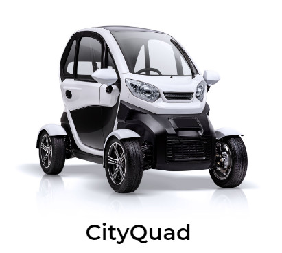 Competitive price electric mobility city quad made in China