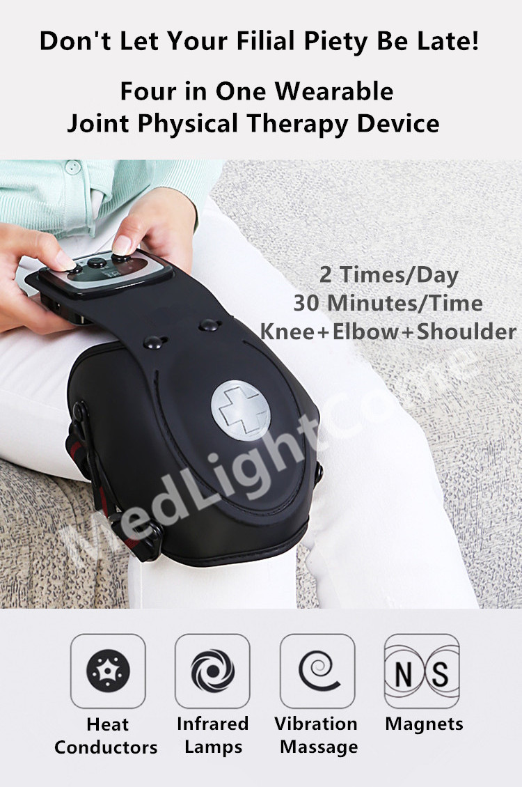 4 in 1 Wearable Knee Elbow Shoulder Pain Relief Infrared Light Therapy Device