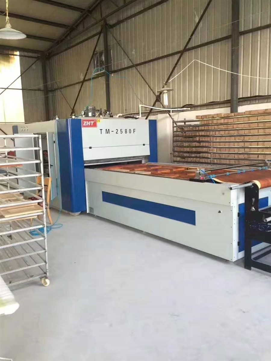 popular membrane press machine TM2580F for door and cabinet