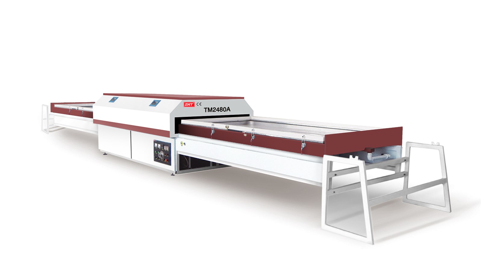 Vacuum Membrane Press double working tables