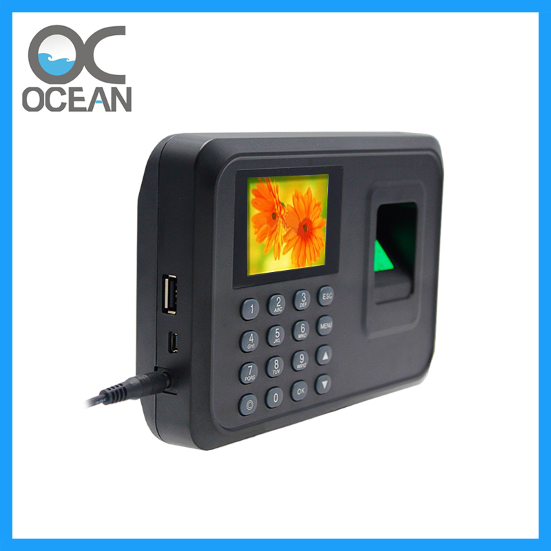 OC005 Biometric Fingerprint Attendance Machine with LCD Display USB Disk