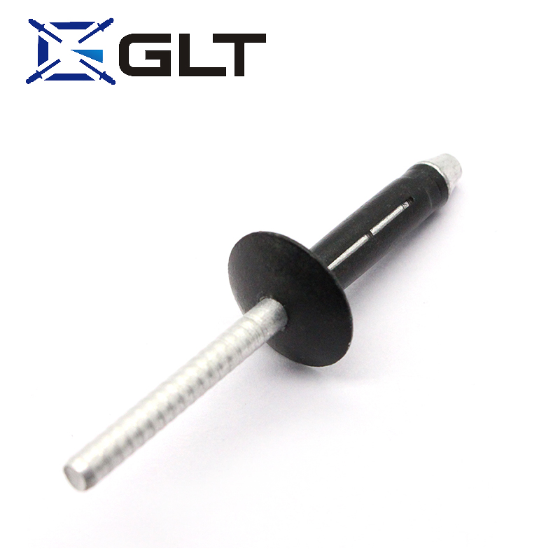 Aluminum Black Color Tri Fold Exploding Rivets