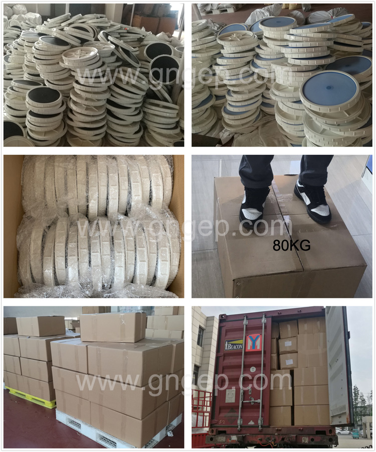 Disc tube fine bubble diffuser for water treatment