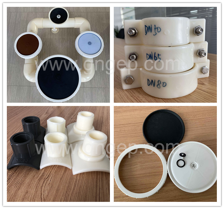 Disc tube fine bubble diffuser for water treatment