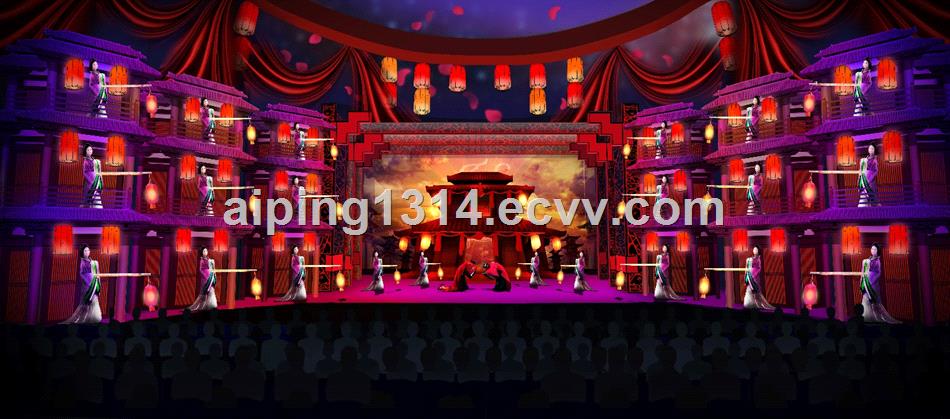 4D Deduction Hall in Zaoyang Hubei Provinceover 1100 square meters