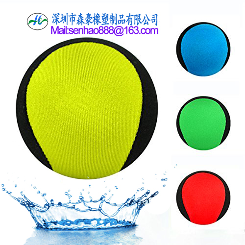 Soft Lycra Water Bouncing Ball TPR Gel Stress Ball