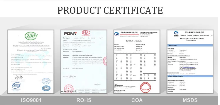 Various Shapes Purity 9999 Cu Copper Backing Plate