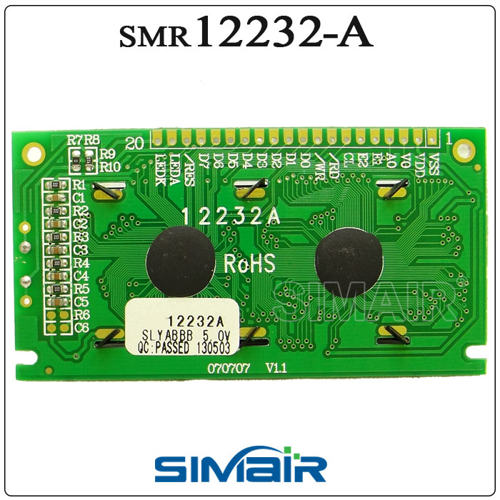 display module LCD 12232 20 hole industrial screen 12232 LCD screen