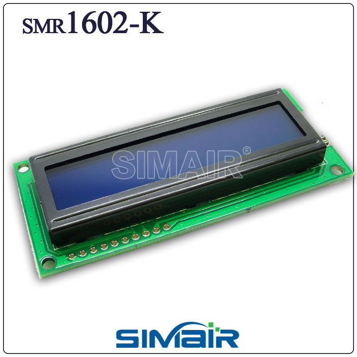 1602 Industrial Screen Blue Screen 5V Dot Matrix Screen 1602 SPI Serial Port High Definition Charac