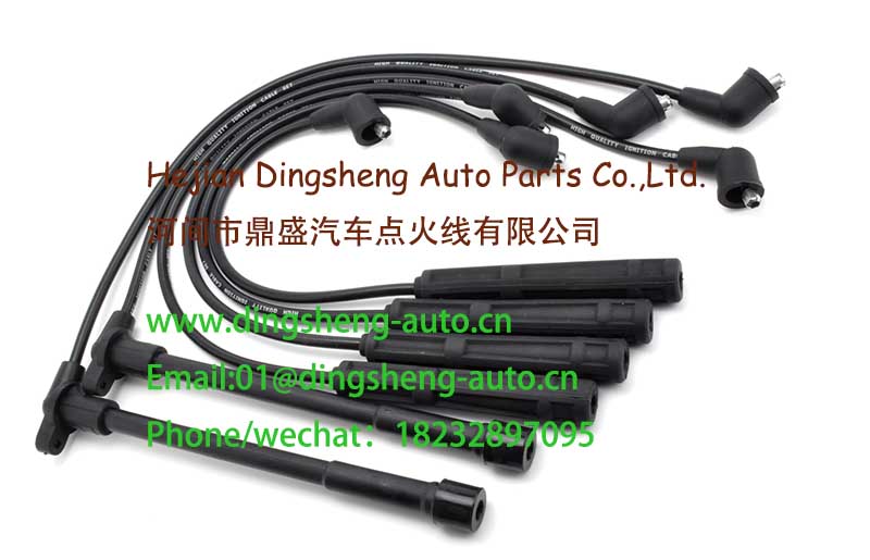Silicone High Voltage spark plug cable for Toyota