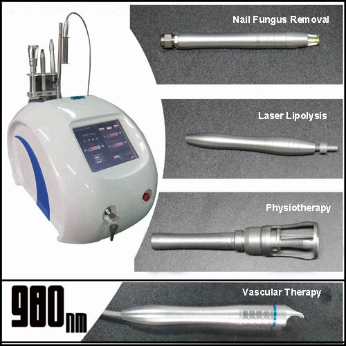 50watts 980nm diode laser system for vascular removal and lipolysis treatment