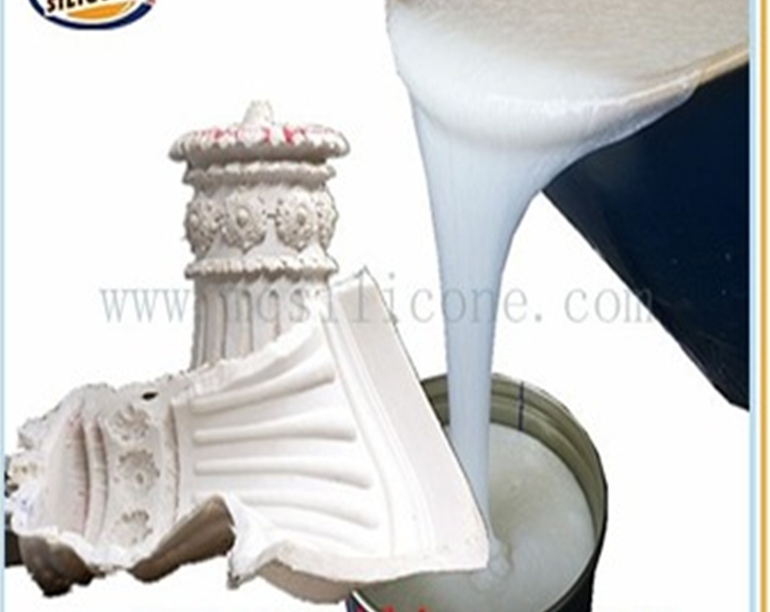 Mold making liquid silicone rubber RTV2 for plaster reproduce pad printing