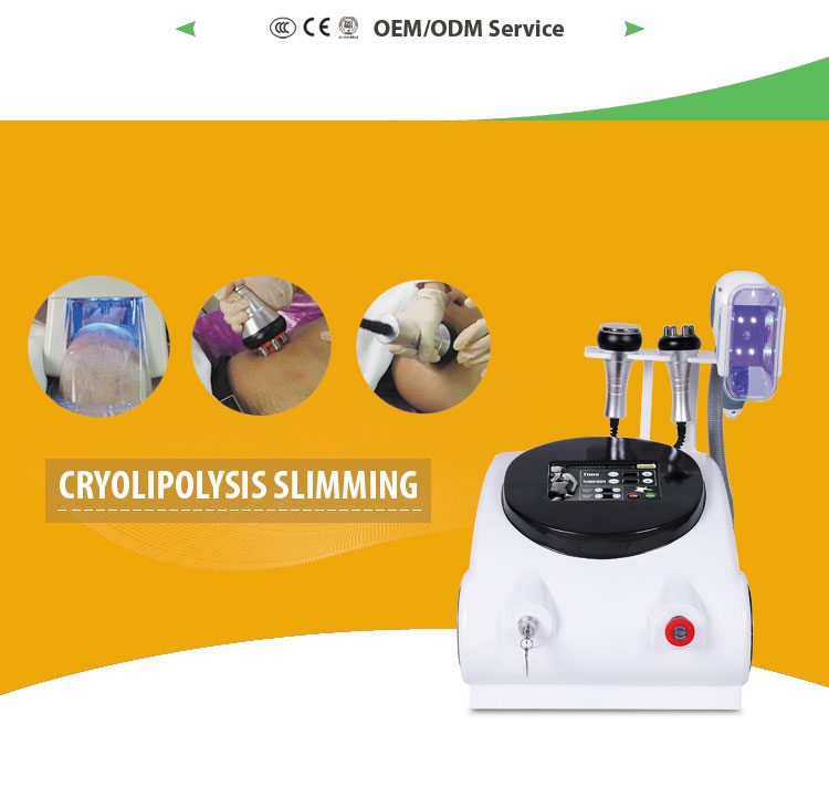 3 in 1 cavitation laser slimming cryotherapy fat freezing machine